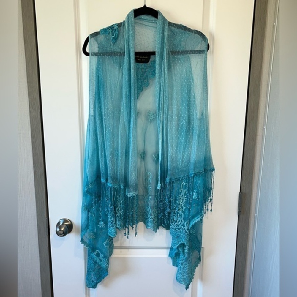 Pat Dahnke Cowgirl Chic Bohemian Western Wear duster/top Rodeo Festival Wear